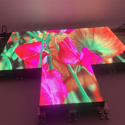 full color P3.91 P4.8  Led display video dance floor screen for wedding party nightclub